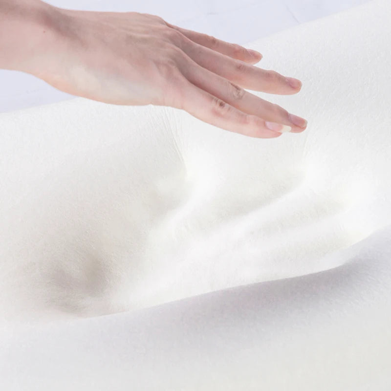 Oreiller en fibres de bambou et mousse à mémoire de forme – Douceur et soutien