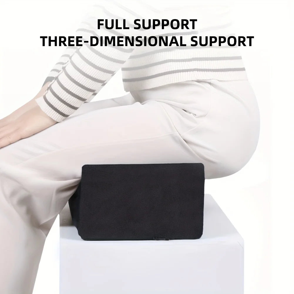 Coussin d’assise ergonomique à mémoire de forme – Housse respirante et lavable