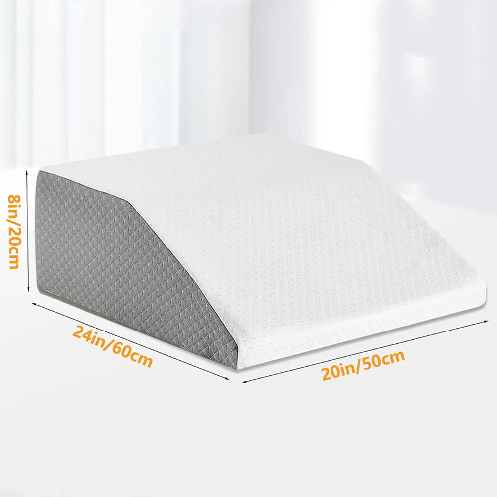 Coussin surélévateur de jambes en mousse à mémoire de forme