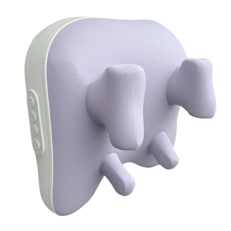 Coussin de massage Shiatsu sans fil – Chauffant et rechargeable USB-C