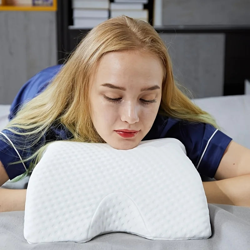 Oreiller incurvé à mémoire de forme – Repos en duo et voyage