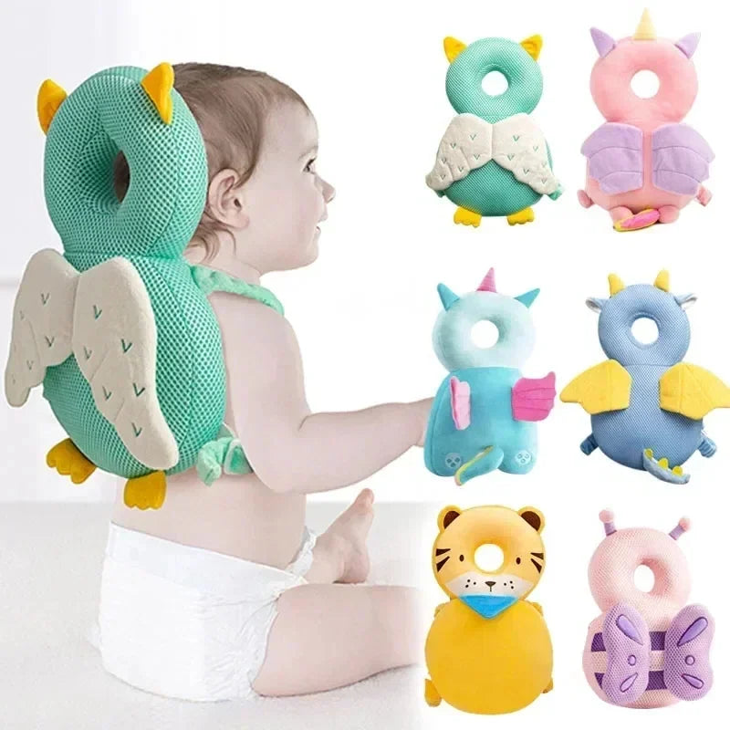 Coussin dorsal pour tout-petit – Appui rembourré pour la tête et le dos
