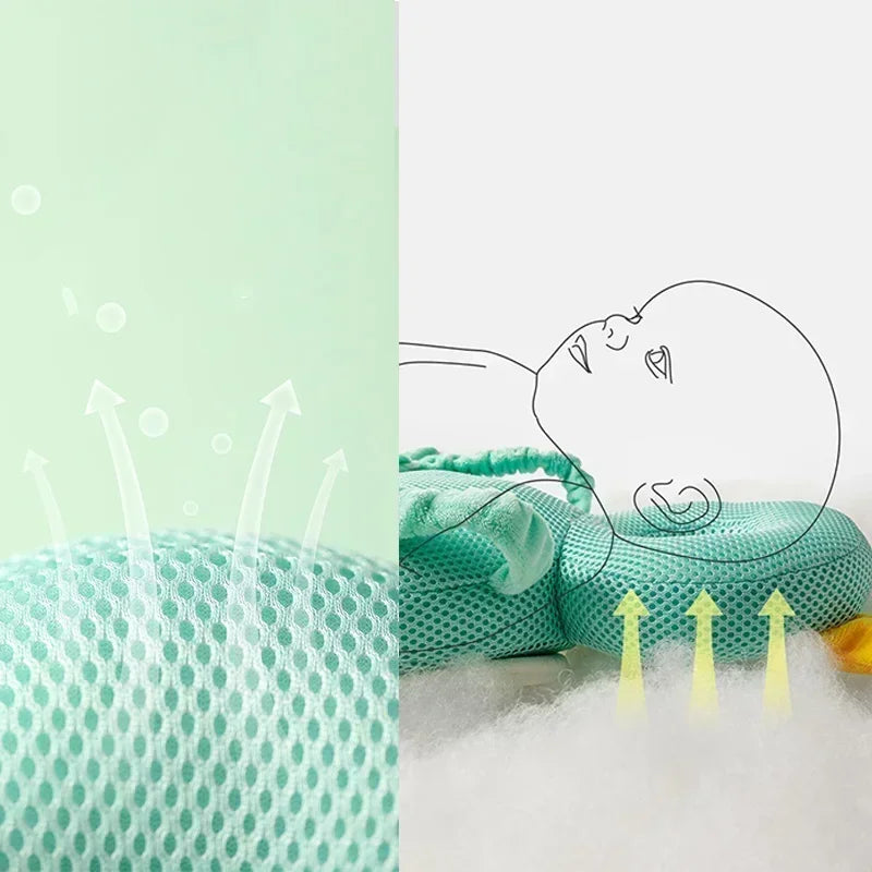 Coussin dorsal pour tout-petit – Appui rembourré pour la tête et le dos