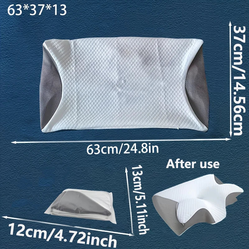 Housse pour oreiller cervical – Toucher doux et rafraîchissant