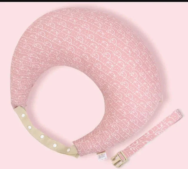 Coussin d’allaitement en U – Douceur du coton et soutien des bras