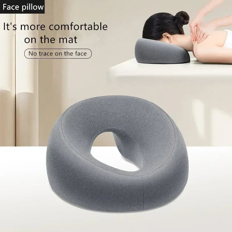 Oreiller de sieste ergonomique – Repos visage vers le bas