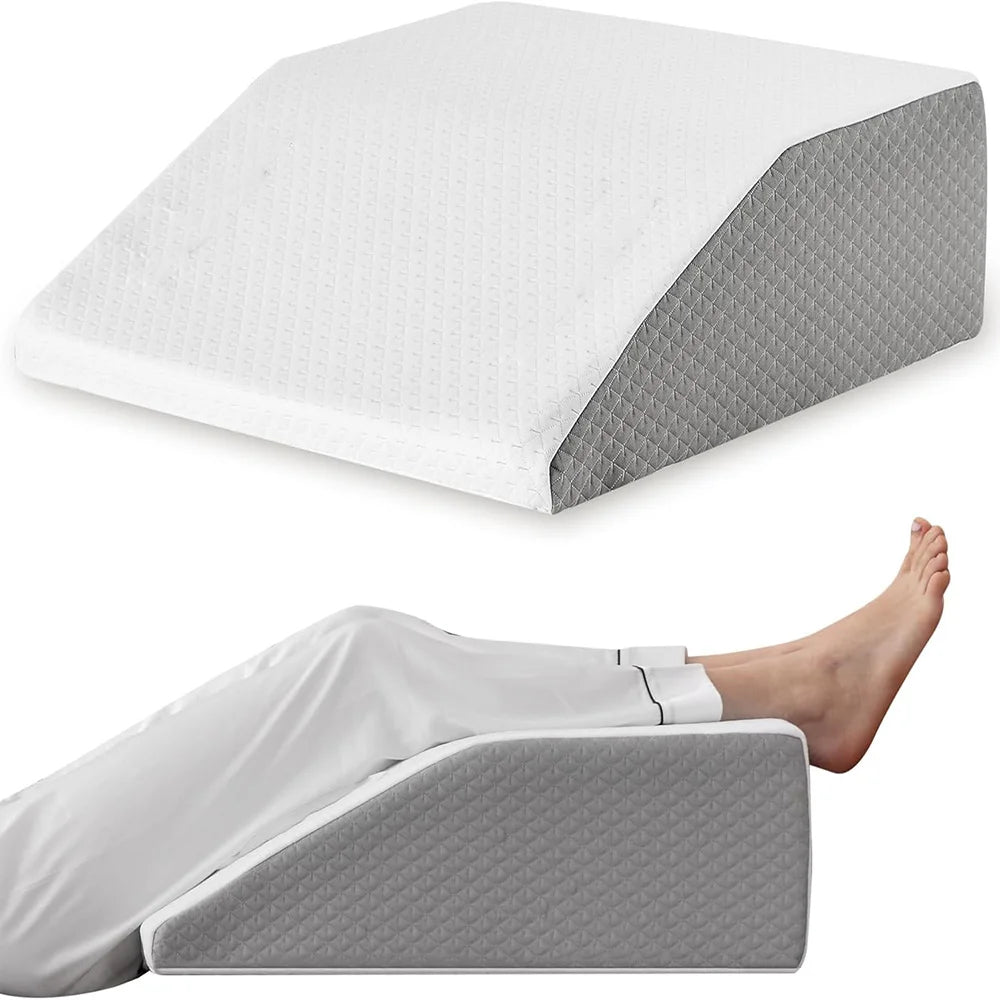 Coussin surélévateur de jambes en mousse à mémoire de forme