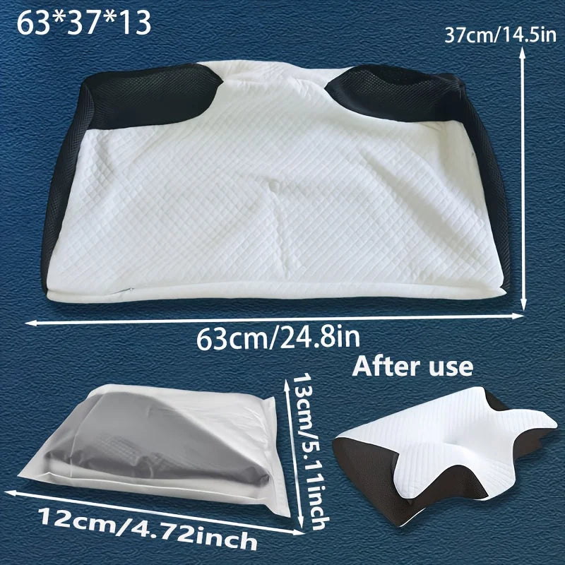 Housse pour oreiller cervical – Toucher doux et rafraîchissant