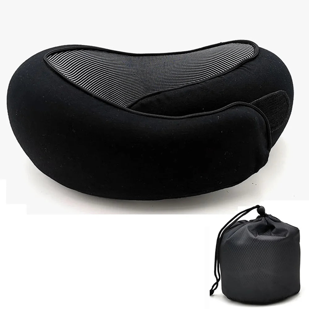 Oreiller de voyage ajustable à mémoire de forme