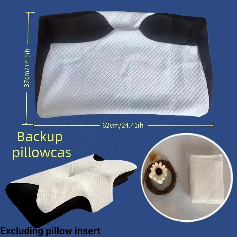 Housse pour oreiller cervical – Toucher doux et rafraîchissant