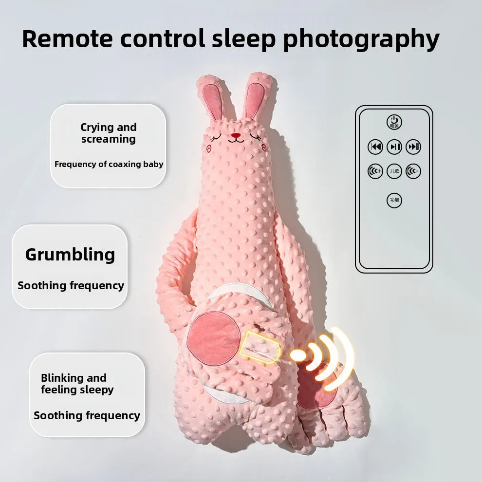 Coussin musical avec télécommande – Fonction tapotement et toucher doux